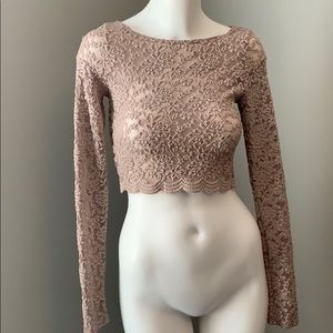 Sold Lace crop